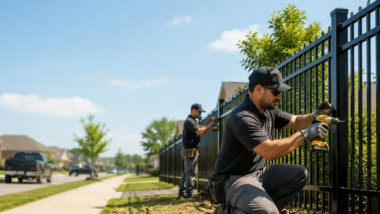 Metal Fence Installation in Sanford, MI
